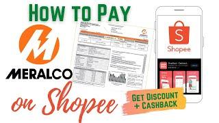 How to Pay Meralco Bill on Shopee and Get Discount