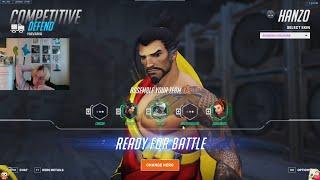 19K DMG 35 ELIMS SEEKER HANZO + CASSIDY GAMEPLAY OVERWATCH 2 SEASON 11 TOP 500