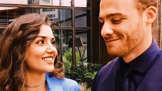 Hande Erçel and kerem bursin cute moments SUB  ENG