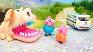 Видео для детей с игрушками Пеппа - Огромная хрюха Самые новые мультфильмы.