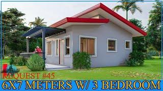 6X7 METERS W 3 BEDROOM REQUEST #45