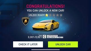 Asphalt 9 Unlock Lamborghini Gallardo LP 560-4 