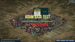 War Commander Adam level 1 Base Test vs Ogre and Nick