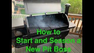 How to Start and Season a New Pit Boss Pellet Grill