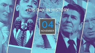 4TH OF NOVEMBER  ON THIS DAY  THIS DAY IN HISTORY  TODAY  HISTORY  4K