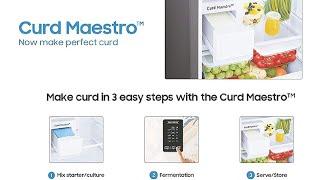 Samsung Latest 2021 CURD MAESTRO Refrigirator  Single door  Double Door  Side By Side 