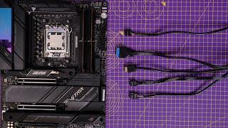 Where to connect PC case cables power cables and more - computer wiring tips