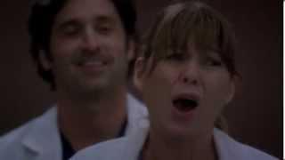 Greys Anatomy 7x15 - Meredith e Derek e..la puntura - ita