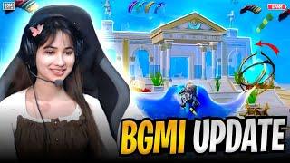 PLAYING BGMI NEW UPDATE  BGMI 3.3 UPDATE LIVE#bgmilive #girlgamer #pubgmobile