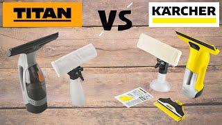 Karcher WV6 Plus N vs Titan Window Vac Unboxing Review & Comparison