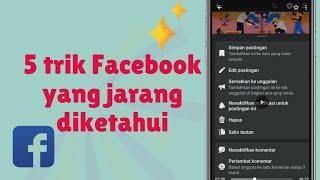 5 Trik Facebook Yang Jarang Diketahui