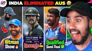 WC ka BADLA Rohit Sharma 92   AUS ELIMINATED  - IND AFG in SEMIFINAL   T20 WC