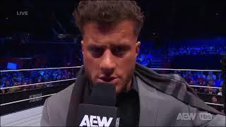 MJF cancela sua cidadania americana e é atacado 12 - AEW Dynamite 28082024