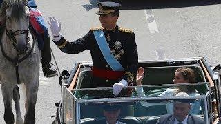 Spains King Felipe VI crowned