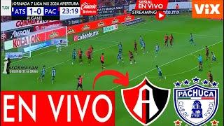 Atlas vs. Pachuca En Vivo DONDE VER A QUE HORA JUEGA ATLAS VS PACHUCA PARTIDO Liga Mx J7 México TV