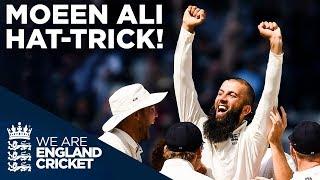 Moeen Ali Takes AMAZING Hat-trick  South Africa v England 2017  England Cricket