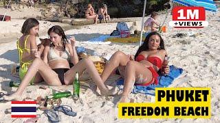  Incredibly Beautiful Freedom Beach Phuket  Thailand VLOG【4K】