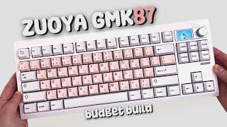 $55 Zuoya GMK87 - unboxing & modding  deep & creamy sound