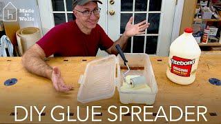 DIY GLUE SPREADER Woodworking Glue Up with Titebond Wood Glue that Works