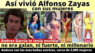 así vivió Alfonso Zayas con sus mujeres  Sus compañeros no entendian porque tenía tanta suerte