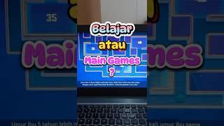 Belajar rasa main games dengan Wordwall