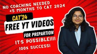 Free YouTube playlist for CAT Preparations  No Coaching For CAT IIMK MBA BSCHOOL LIFE Education