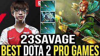 23Savage - Windranger Carry  Dota 2 Pro Gameplay Learn Top Dota