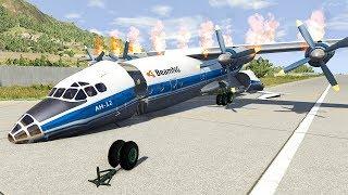 Airplane Crashes #6 - BeamNG DRIVE  SmashChan