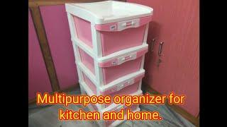 Multipurpose organizer for kitchen and home । Nilkamal chester organiser