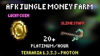 Terraria Slime Staff Lucky Coin Ocean Money + Biome Key Farm 20+ Plat.hr. 1.3.5.3