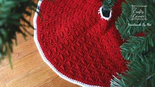 Crochet Christmas  Easy And Quick Christmas Tree Skirt Pattern