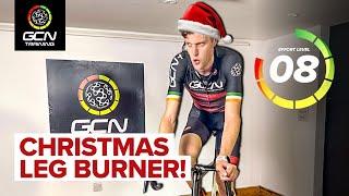 Festive Christmas Spin With Surprise Sprints  25-Min Indoor Cycling Workout