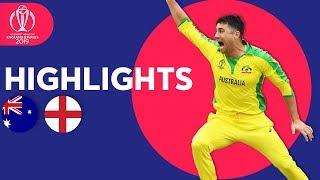 Finch & Starc Star at Lords  Australia vs England - Match Highlights  ICC Cricket World Cup 2019