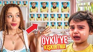 ÖYKÜYE DEV KIŞKIRTMA  ODASINI FOTOĞRAFLARI İLE DOLDURDUM ? @OykuKarta