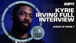 Kyrie Irving on his return to Boston future in Dallas & more FULL INTERVIEW  NBA Today