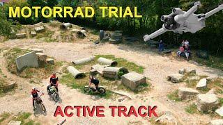 Motorrad-Trial mit der MINI 3 Pro - Active Track