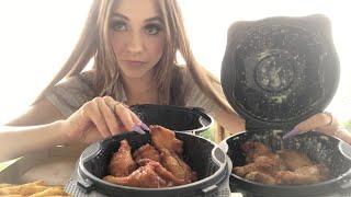 ASMR EATING WING-STREET WINGS