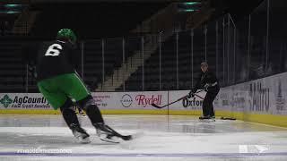 UND Hockey Skill Drills with Dane Jackson and Karl Goehring  Midco Sports  1112023