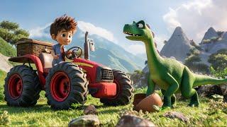 Leos Tractor Dino Adventure A Musical Farm Tale  Kids Song