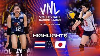  THA vs.  JPN - Highlights Week 3  Womens VNL 2023