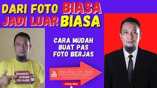 CARA EDIT FOTO BIASA MENJADI PAKAI JAS DI APLIKASI CANVA