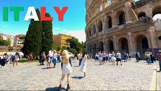 4K ROME 2023 Lost in the Streets of ROME A Memorable Walk Italy travel walking Tour
