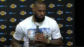 LeBron James talks TOUGH LOSS vs Heat FULL Postgame Interview 