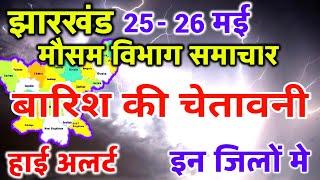 आज का झारखंड मौसम विभाग  Jharkhand Weather Report 25 May 2024 Ranchi Weather Today