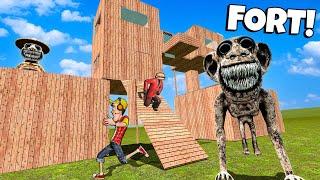 Can ZOONOMALY Break Into Our Fort in Garrys Mod?