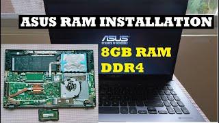 How to Upgrade ASUS Laptop RAM  DIY RAM Installation