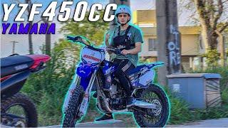 Se LEVANTA SOLA Un DIA CON LA YAMAHA YZF450CC