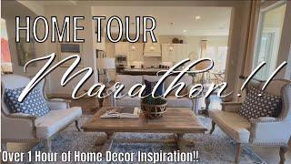 Model Home Tour MARATHON  1.5 Hours of Home Decor Inspiration