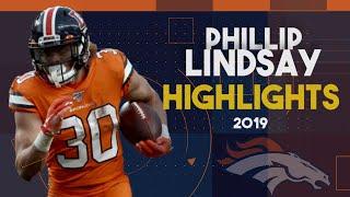 Phillip Lindsay Highlightsᴴᴰ 2019 Season  Denver Broncos Highlights  Phillip Lindsay Fantasy