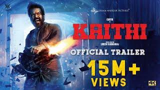 Kaithi - Official Trailer  Karthi  Lokesh Kanagaraj  Sam CS  S R Prabhu  4K